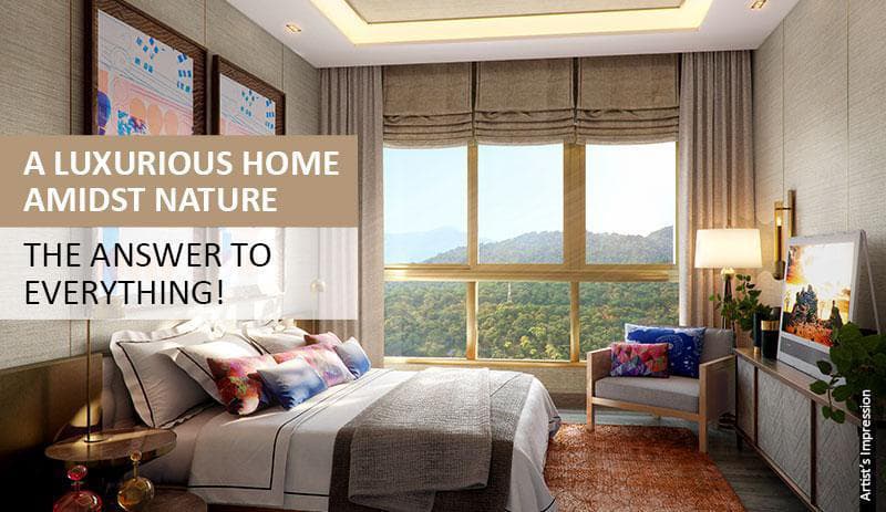 A luxurious home amidst nature – the answer to everything!