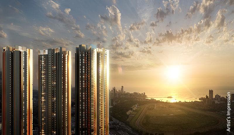 This luxury apartment is truly an urban oasis in mumbai