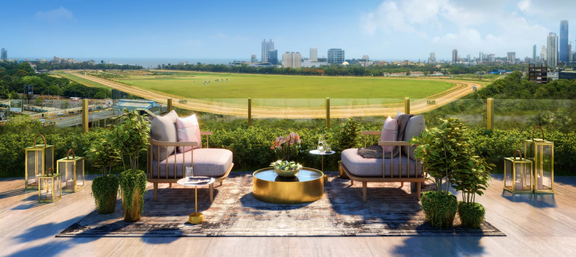 Luxury apartments near Mahalaxmi Racecourse