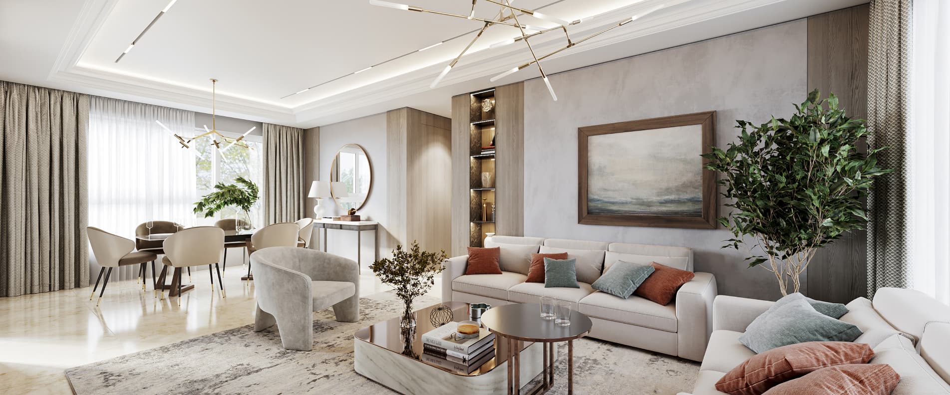 BHK apartments in Thane