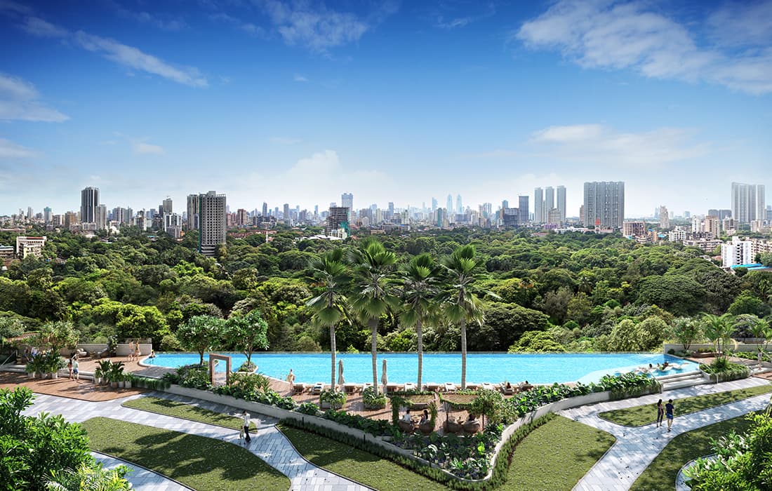 Piramal Realty's luxury apartments offer amenities like lap pools, enhancing the lifestyle in Mumbai.