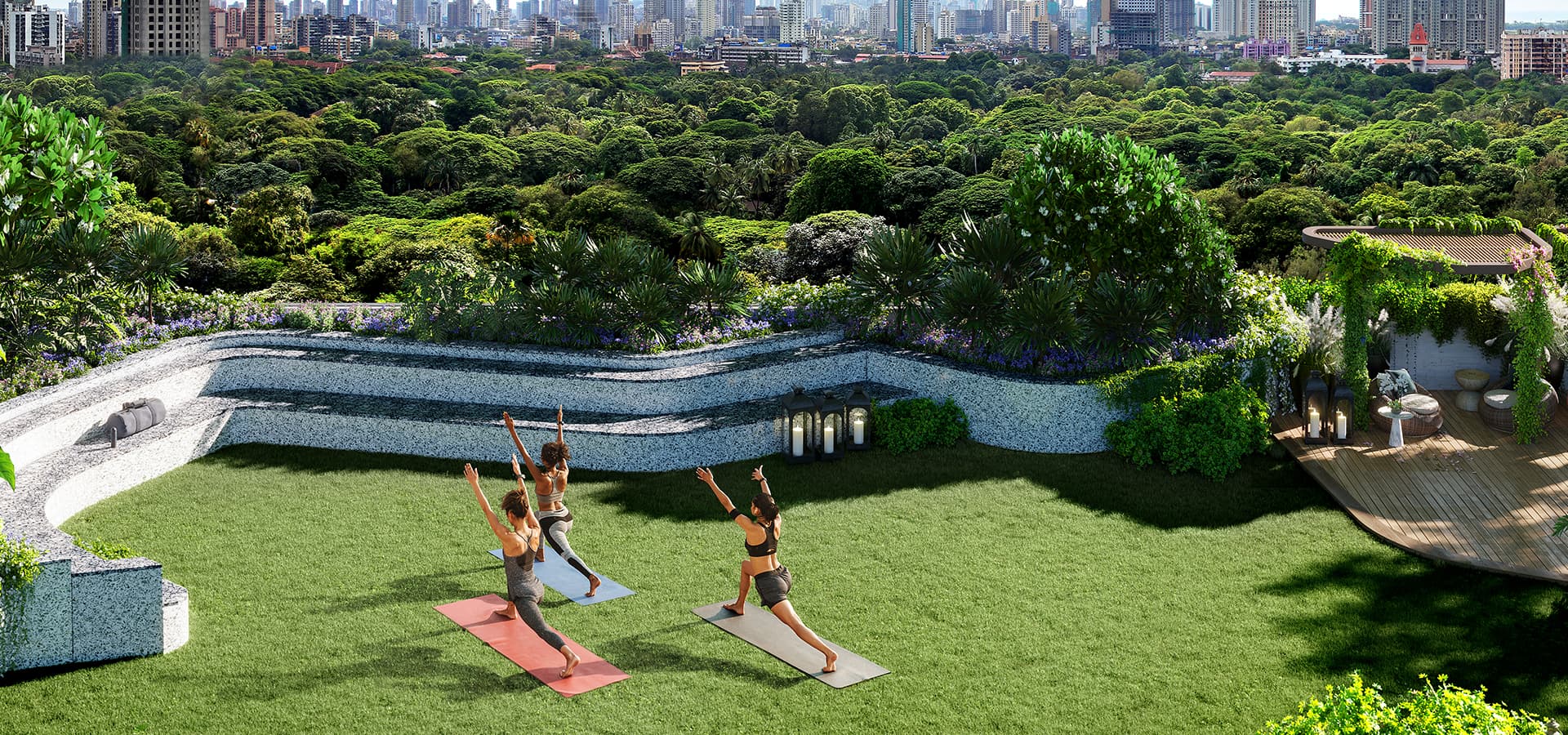Piramal Realty's luxury apartments offer amenities like yoga, and enhancing lifestyle in Mumbai.