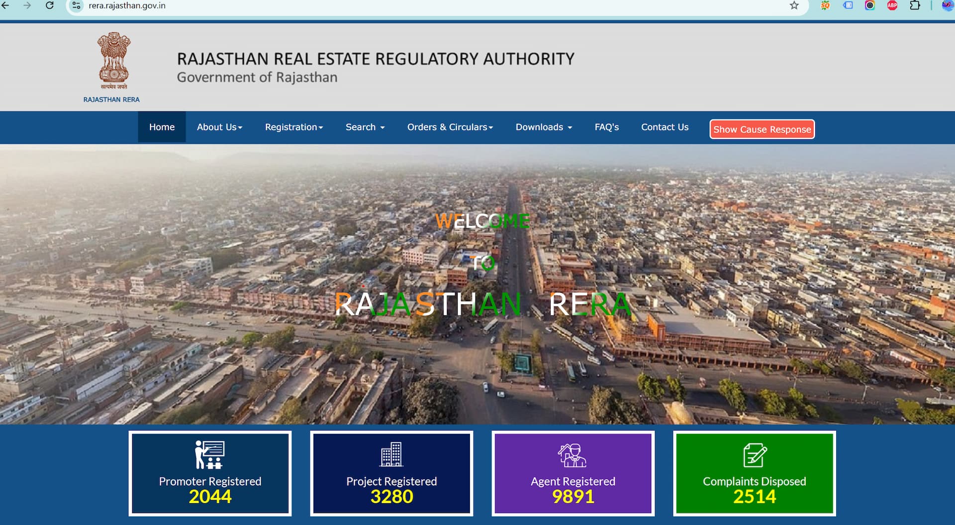 Rajasthan RERA Project