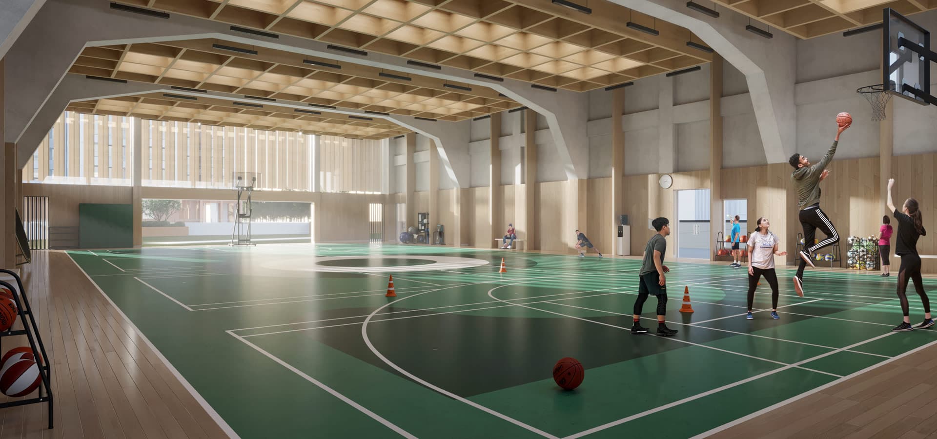 The Arena facility at Piramal Vaikunth for sports and events